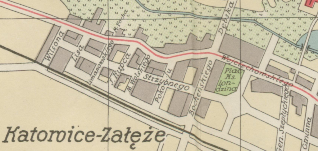 Historia placu Londzina Katowice